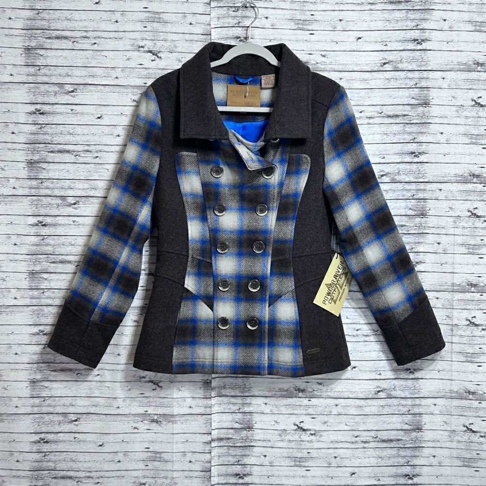 Powder River Outfitters Collection by Panhandle Slim Plaid Wool Jacket - Picture 3 of 12